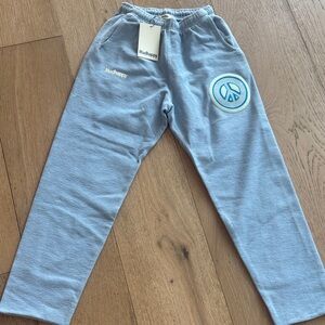 Madhappy Sky Blue Peace Patch Track Pants